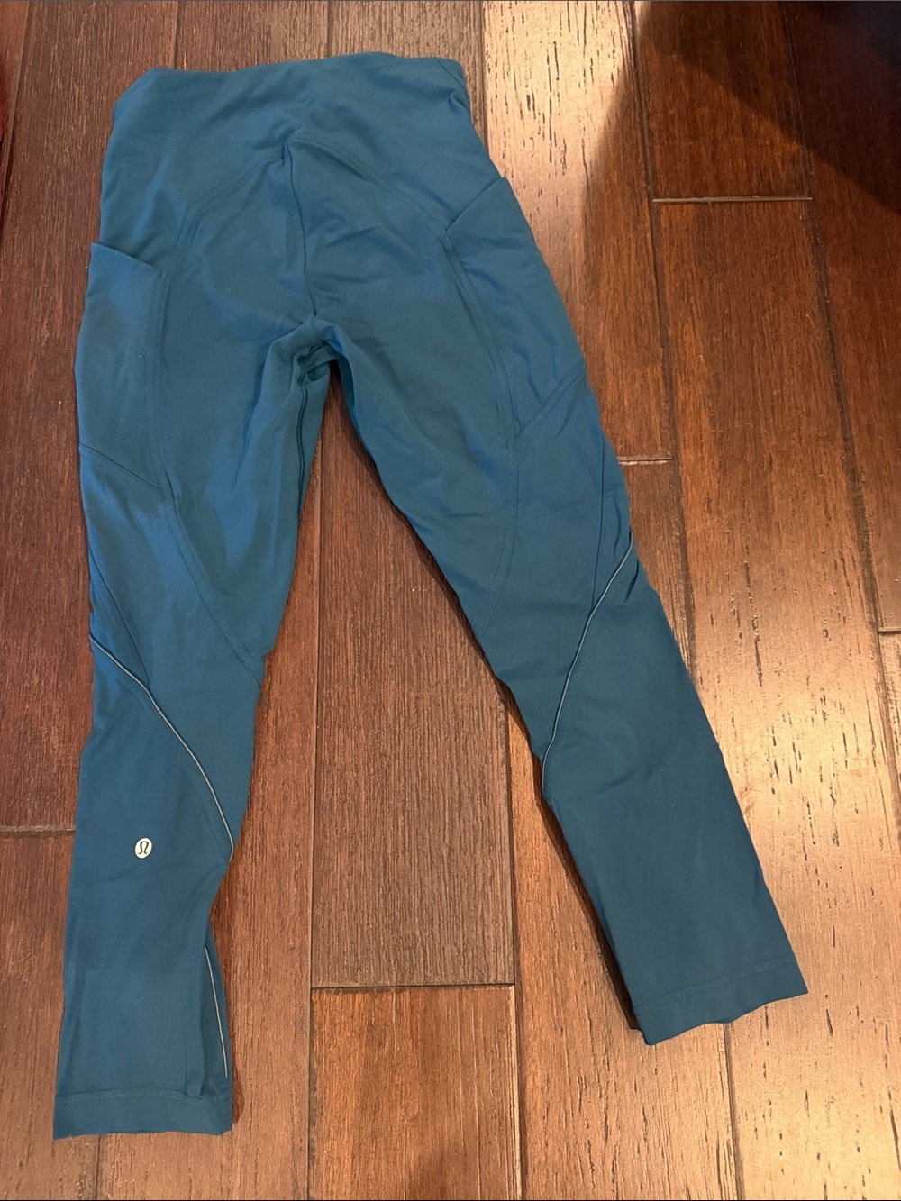 lululemon athletica Speed Up Crop Teal Leggings
